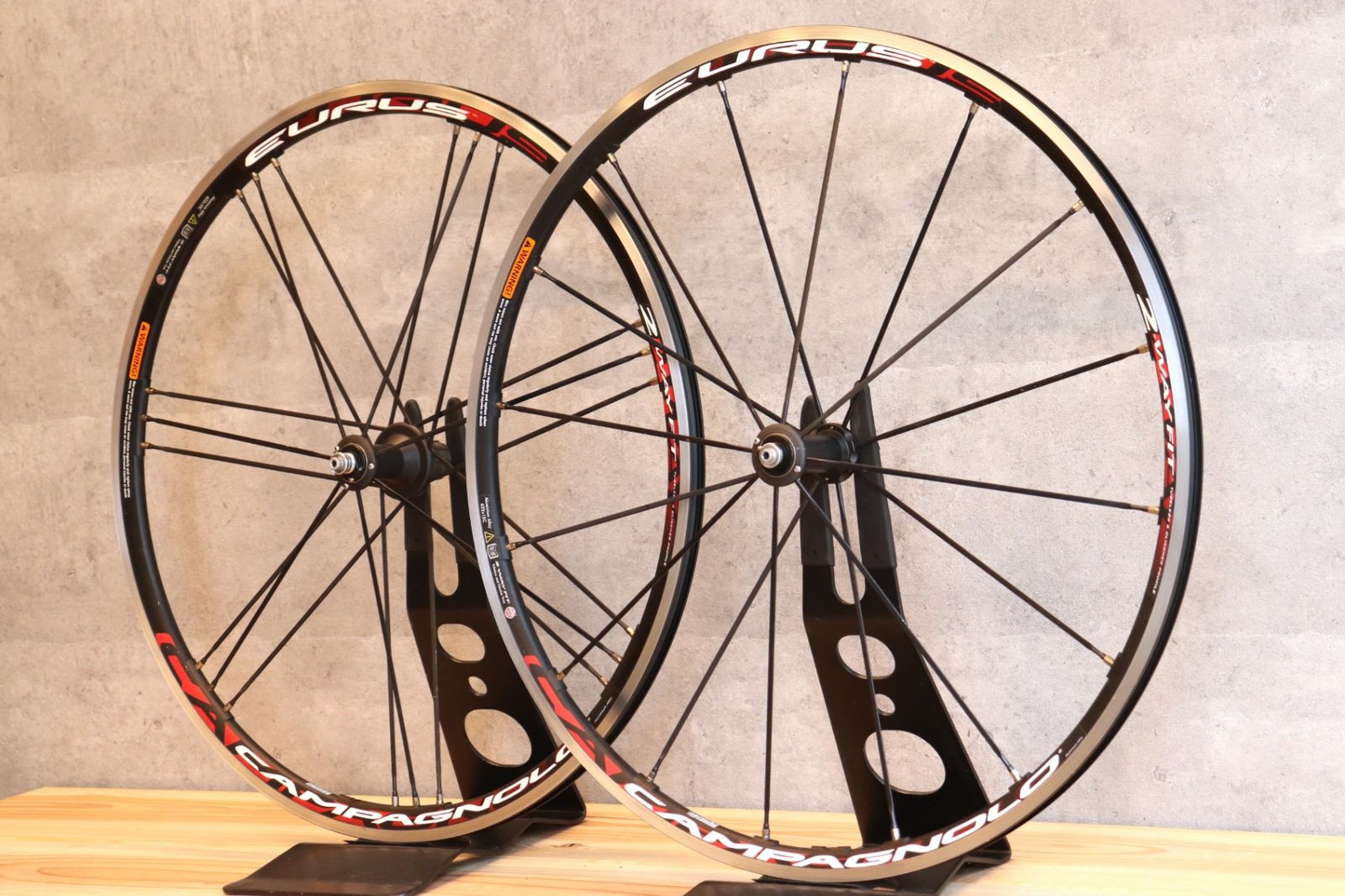 新品Campagnolo ホイール Eurousユーラス　カンパカセット付 カンパニョーロ CAMPAGNOLO ユーラス EURUS 2WAY-FIT シマノ 10S