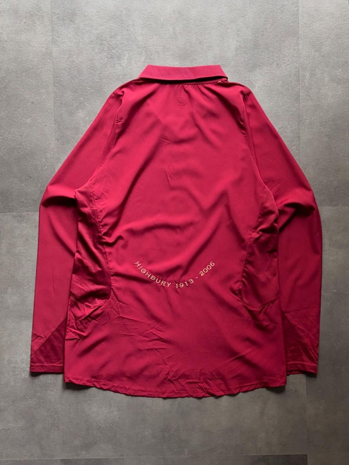 NIKE Arsenal アーセナル O2 Highbury 長袖ユニフォーム L 赤 - メルカリ