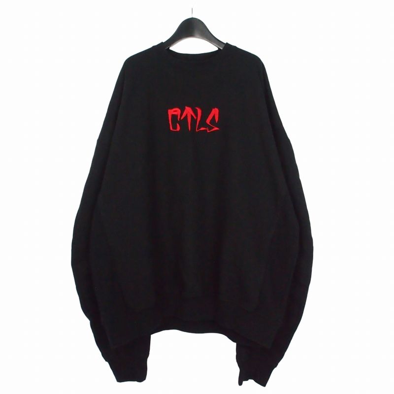 カタリスト CVTVLIST 3D LOGO USUAL SWEAT SHIRT スウェット トレーナー 2 ブラック 黒 2201020302