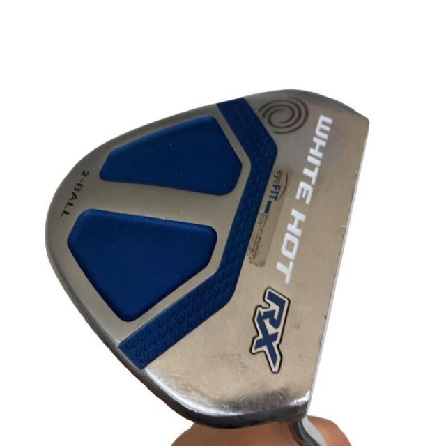 【中古】 オデッセイ WHITE HOT RX 2・BALL V-LINE 34インチ パター PT スチール (フレックスその他) メンズ 男性用 右利き 右用 Dランク ゴルフクラブ