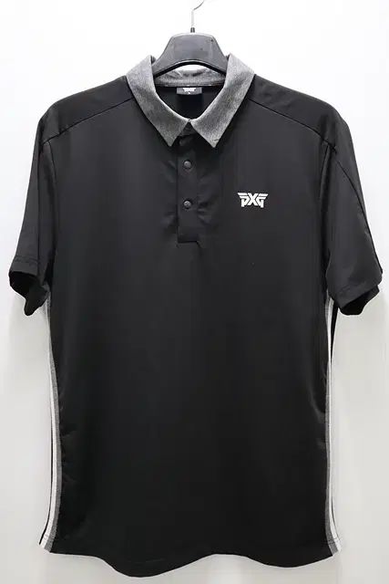 PXG (ピエクスゴルフ) 22年式 半袖 カラーTシャツ スナップボタン