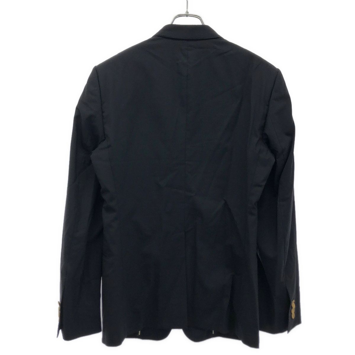 DOLCE&GABBANA ドルチェ＆ガッバーナ MARTINI エンブレムボタン3Bテーラードジャケット G2EY3T ブラック 46 DOLCE&GABBANA ドルチェ＆ガッバーナ MARTINI エンブレムボタン3B