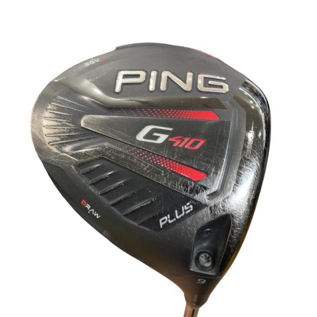 【中古】 ピン G410 PLUS 9° ドライバー DR 純正特注シャフト (フレックスSR) メンズ 男性用 右利き 右用 Cランク ゴルフクラブ