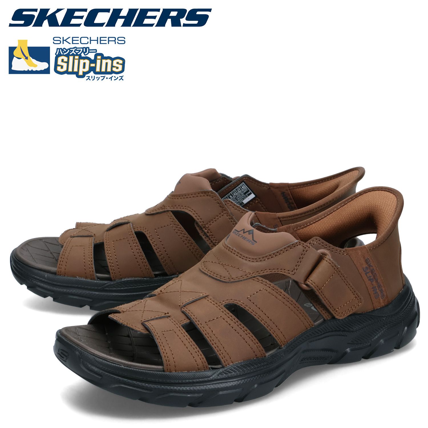スケッチャーズ SKECHERS スリップインズ リボルテッド SS スポーツサンダル メンズ SLIP-INS REVOLTED SS 205184