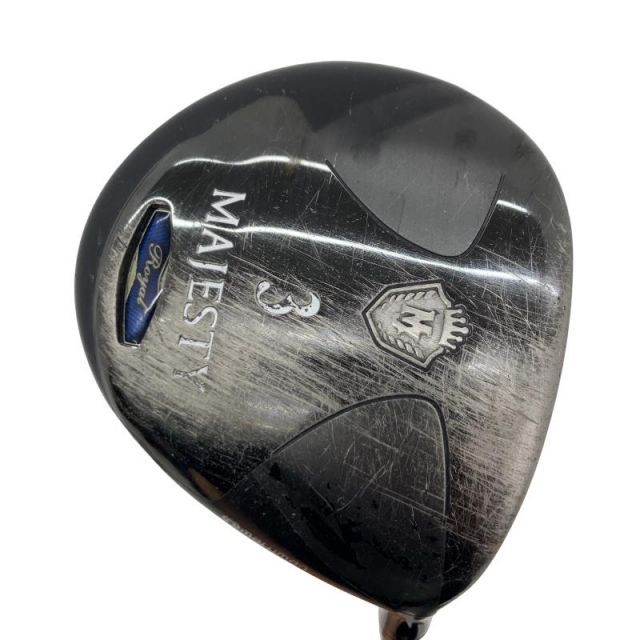 【中古】 マジェスティゴルフ(旧マルマン) MAJESTY ROYAL BLACK 3W フェアウェイウッド FW MAJESTY LV510(フェアウェイ) (フレックスSR) メンズ 男性用 右利き 右用 Cランク ゴルフクラブ