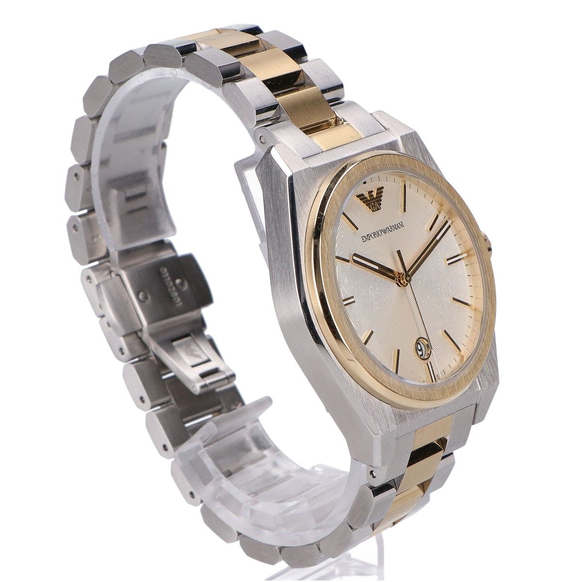 EMPORIOARMANI エンポリオアルマーニ 【美品】AR11716 FEDERICO 3針デイト クオーツ EMPORIOARMANI エンポリオアルマーニ 【美品】AR11716 FEDERICO 3針