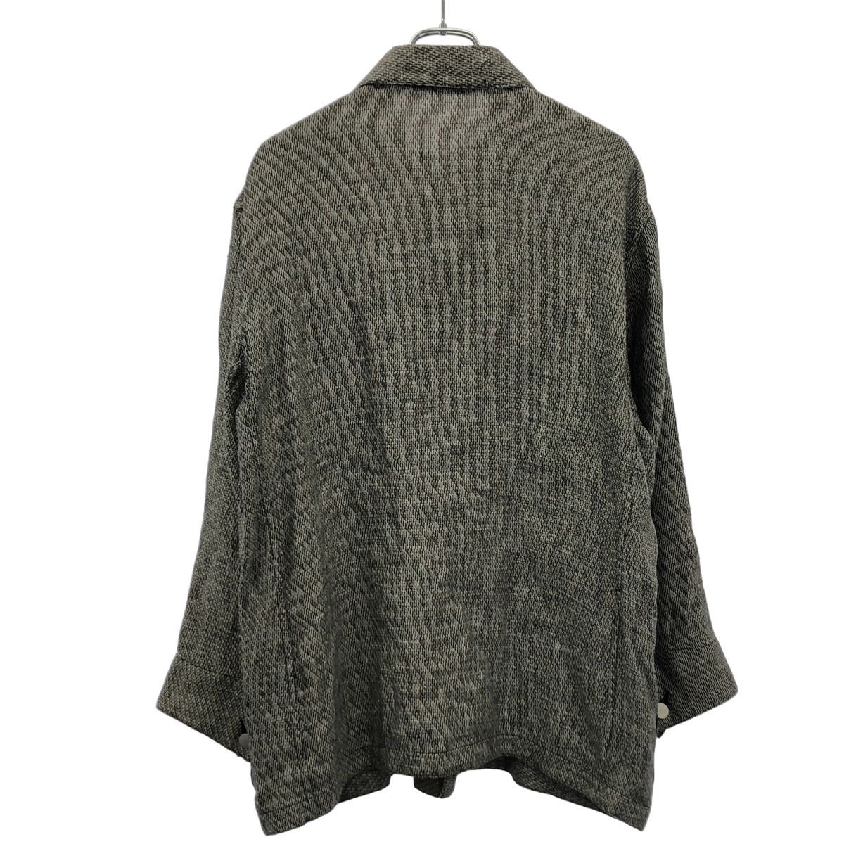 ULTERIOR カバーオール　アルテリア　ジャケット ULTERIOR アルテリア CHAMBRAY GABARDINE COVERALL リネンカバーオール
