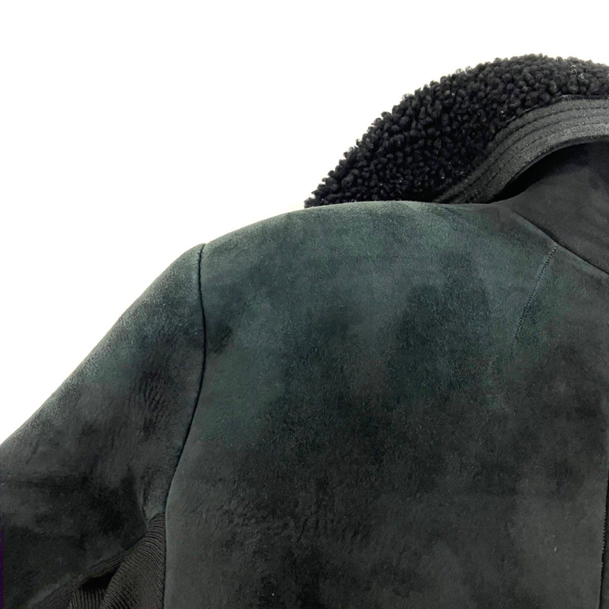 Rick Owens リックオウエンス シアリングムートンレザーライダース 