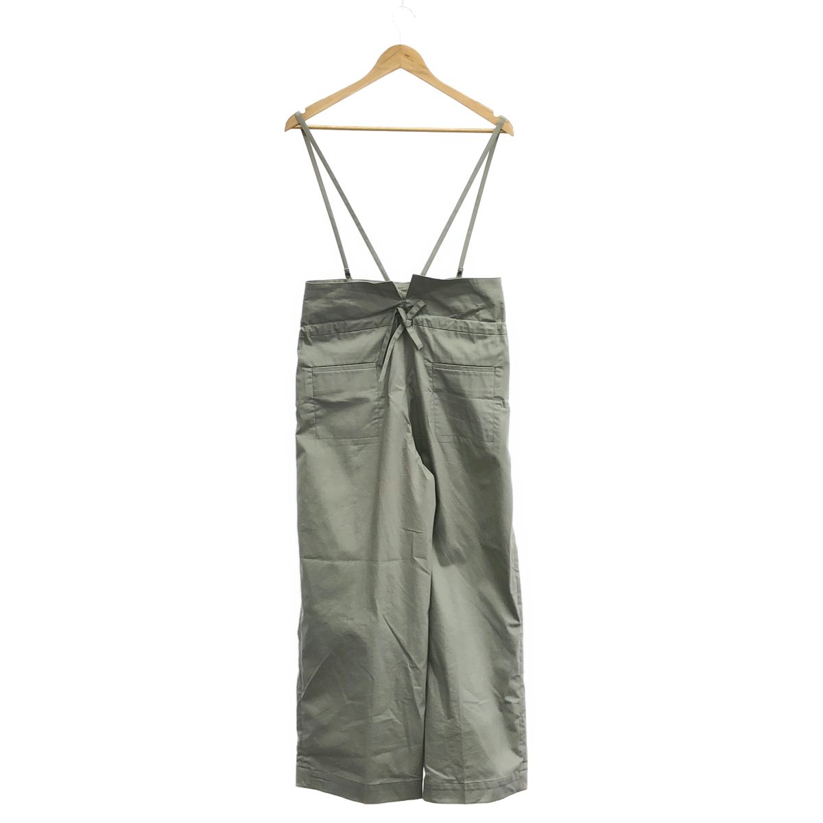 DRAWER ドゥロワー 24SS グレー サロペット ワイドパンツ 36 - メルカリ