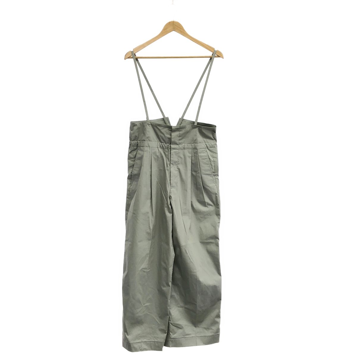DRAWER ドゥロワー 24SS グレー サロペット ワイドパンツ 36 - メルカリ
