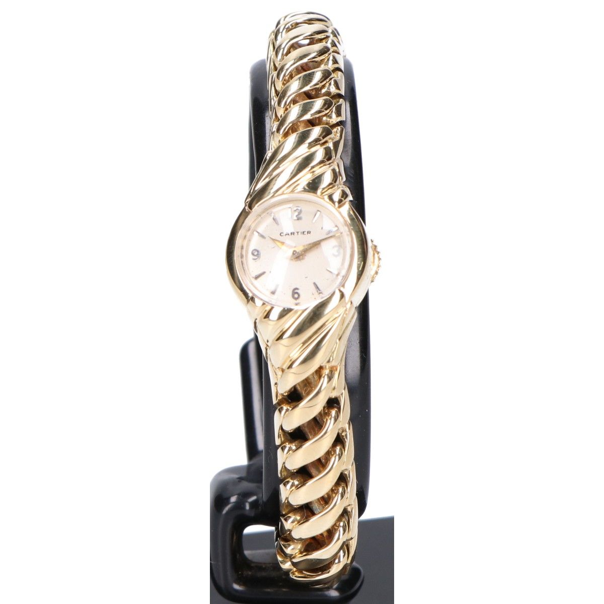 Cartier　カルティエ　750 ヴィンテージ ブレスウォッチ 手巻き 腕時計　-