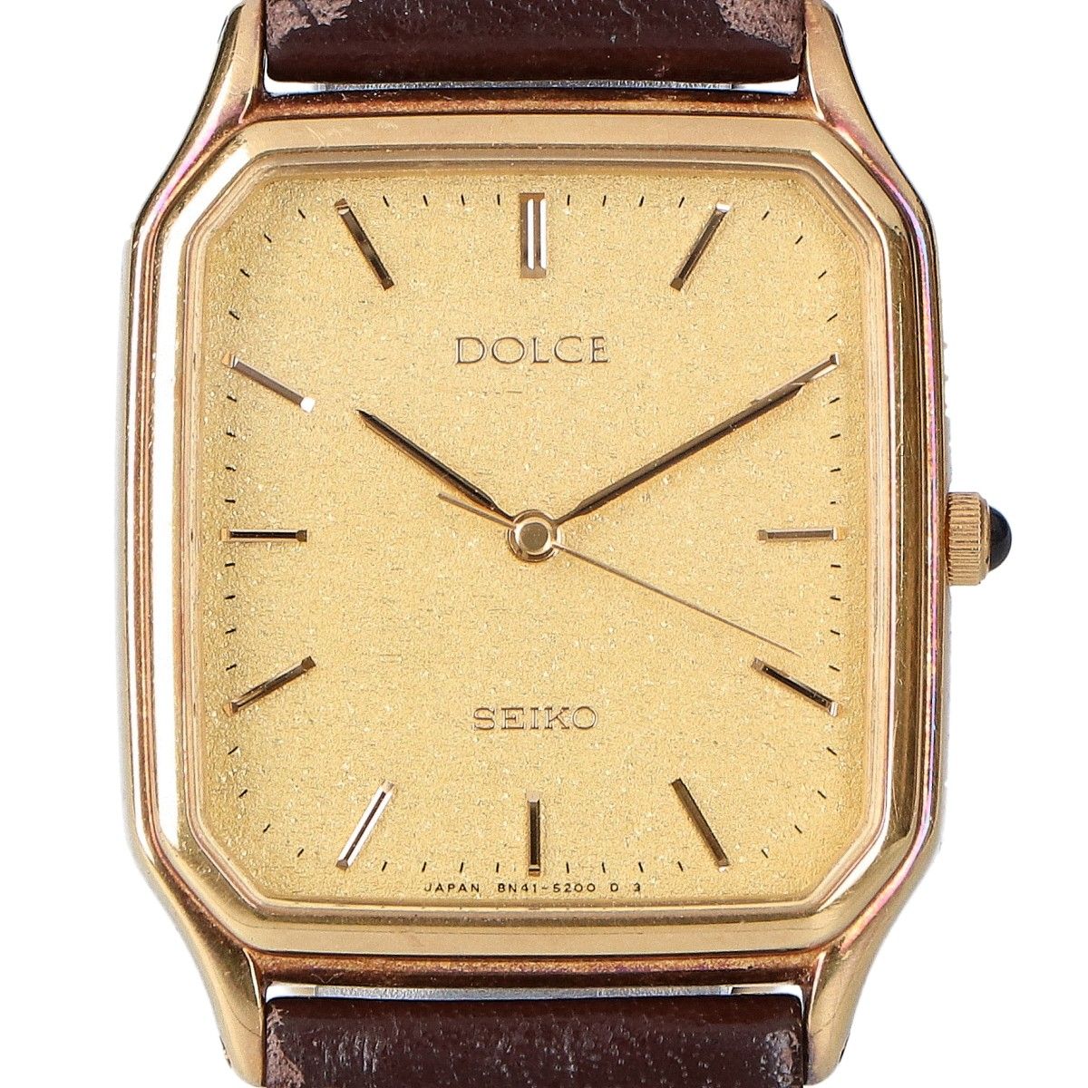 SEIKO  ドルチェ 8N41-5150  18K 金無垢 クォーツ 腕時計 SEIKO セイコー DOLCEドルチェ 8N41-5150 18KT金無垢ケースクォーツ