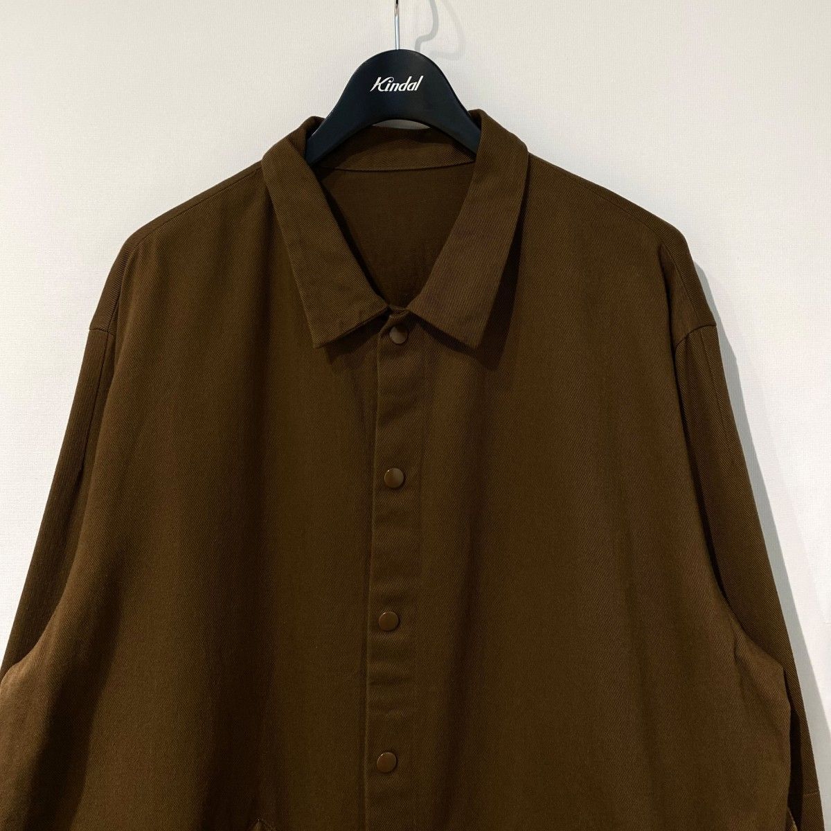UNDERCOVER 25AW ほつれコーチジャケット ウォッシュ加工カットオフ 