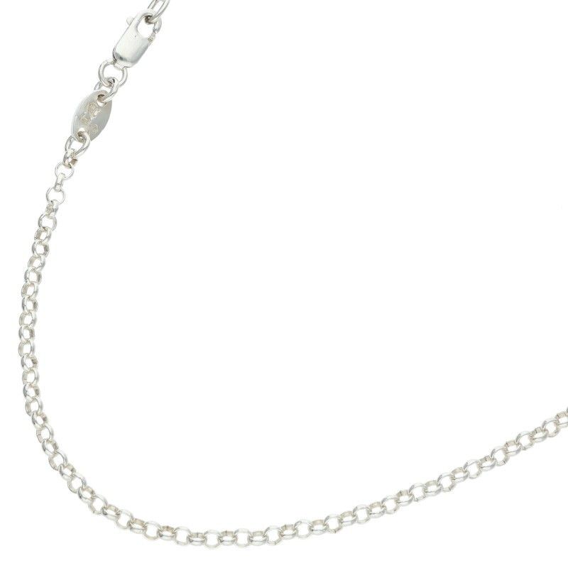 クロムハーツ NECKCHAIN R18/ロールチェーン18inch シルバーネックレス