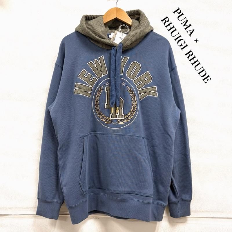プーマ RHUIGI RHUDE ルイージグラフィック コラボ フーディー ロゴ パーカー ユニセックス 620889-56 メンズ S ISItems【USED】【古着】【中古】50161867