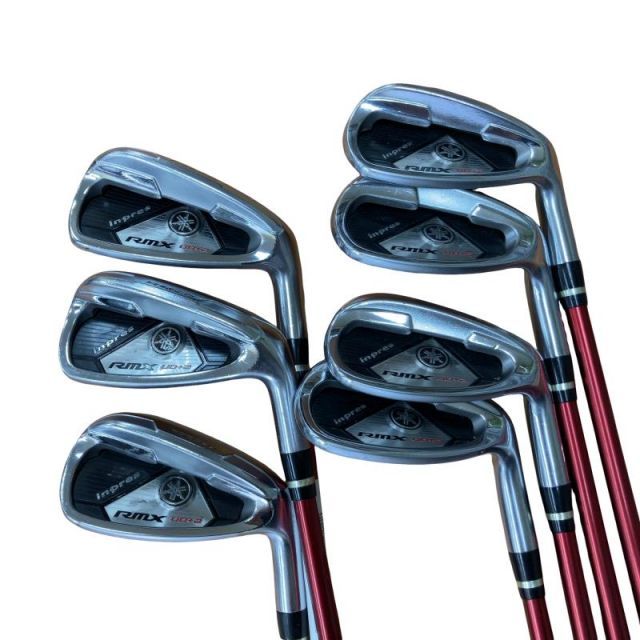 【中古】 ヤマハ inpres RMX UD+2 7S アイアンセット IR BASSARA FS50 (フレックスR) メンズ 男性用 右利き 右用 Cランク ゴルフクラブ