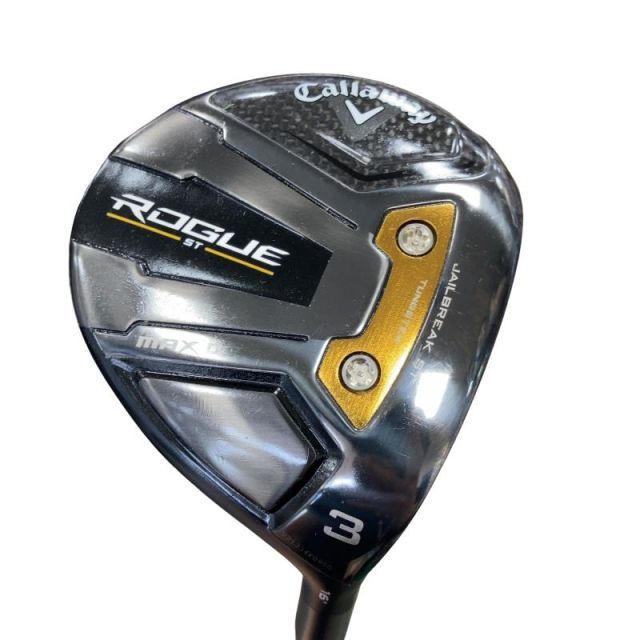 【中古】 キャロウェイ ROGUE ST MAX D 3W フェアウェイウッド FW VENTUS 5 for CW(ROGUE ST FW) (フレックスS) メンズ 男性用 右利き 右用 Bランク ゴルフクラブ