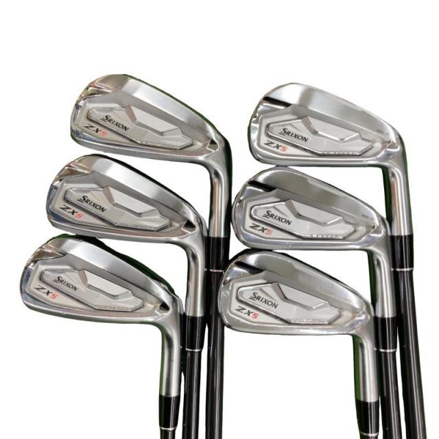 【中古】 ダンロップ SRIXON ZX5 Mk II 6S アイアンセット IR 純正特注シャフト (フレックスその他) メンズ 男性用 右利き 右用 Cランク ゴルフクラブ