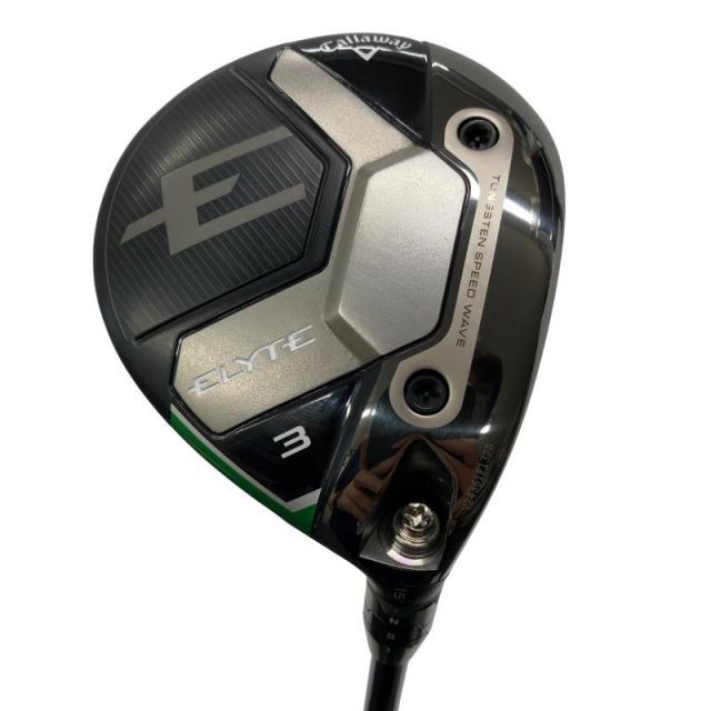 【中古】 キャロウェイ ELYTE 3W フェアウェイウッド FW VENTUS GREEN 50 for CW(ELYTE FW) (フレックスS) メンズ 男性用 右利き 右用 Cランク ゴルフクラブ