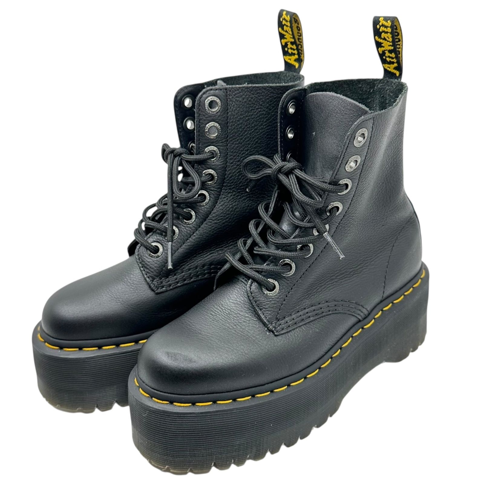 DR.MARTENS(ドクターマーチン) 1460 Pascal Max 8 Hole Boots プラットフォーム 8ホール ブーツ 1460 USL6(23cm) ブラック 厚底 15,246円