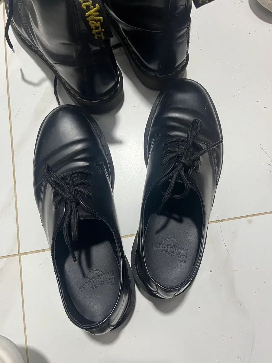 DR. MARTENS ドクターマーチン 1461 ウール ノーブル ブラック ダービーシューズ