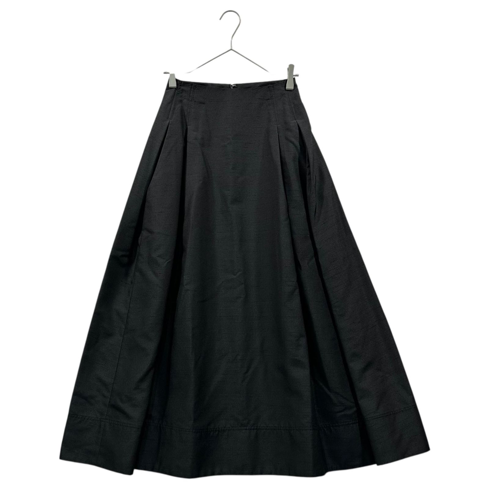 Y's(ワイズ) 90's Ripple Poly Fabric Long Skirt リップル ポリ ロング スカート YF-S03-911 FREE(S程度) ブラック ヴィンテージ ヨウジヤマモト