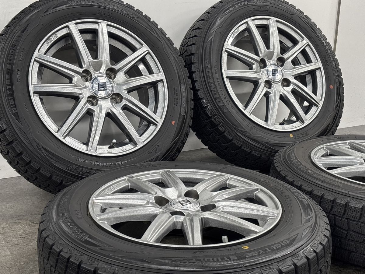 交換用に】ザイン 14in 5.5J +43 PCD100 ダンロップ ウィンター 交換用に】ザイン 14in 5.5J +43 PCD100 ダンロップ ウィンター