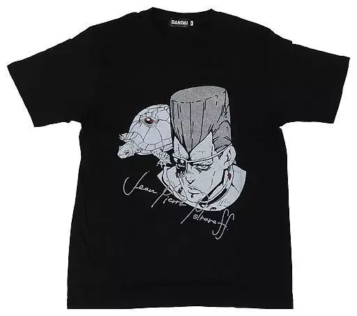 【中古】衣類 J・P・ポルナレフ＆C・ジャンボ ペアTシャツコレクション ブラック Mサイズ 「ジョジョの奇妙な冒険 第五部 黄金の風」