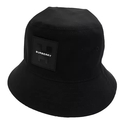 【中古】衣類 ロゴアップリケ コットンギャバジン バケットハット XLサイズ 「BURBERRY(バーバリー)×MINECRAFT -マインクラフト-」