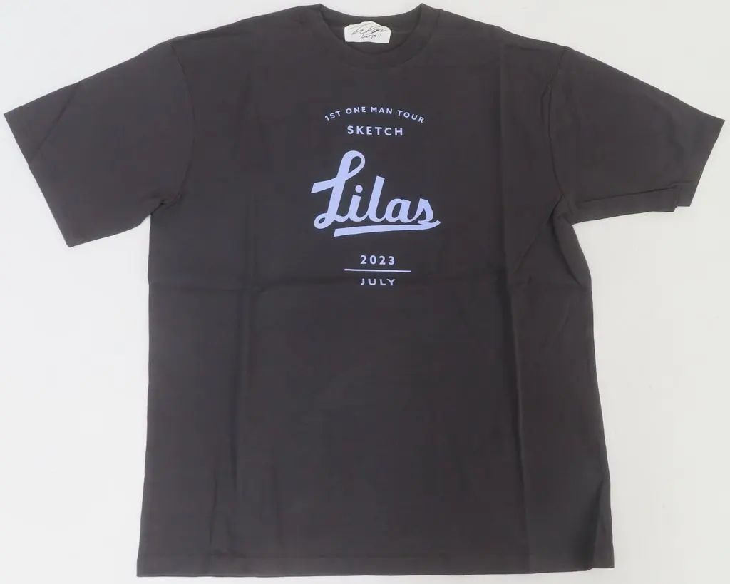 中古】Tシャツ 幾田りら ”Lilas” Logo Tシャツ ブラック Mサイズ