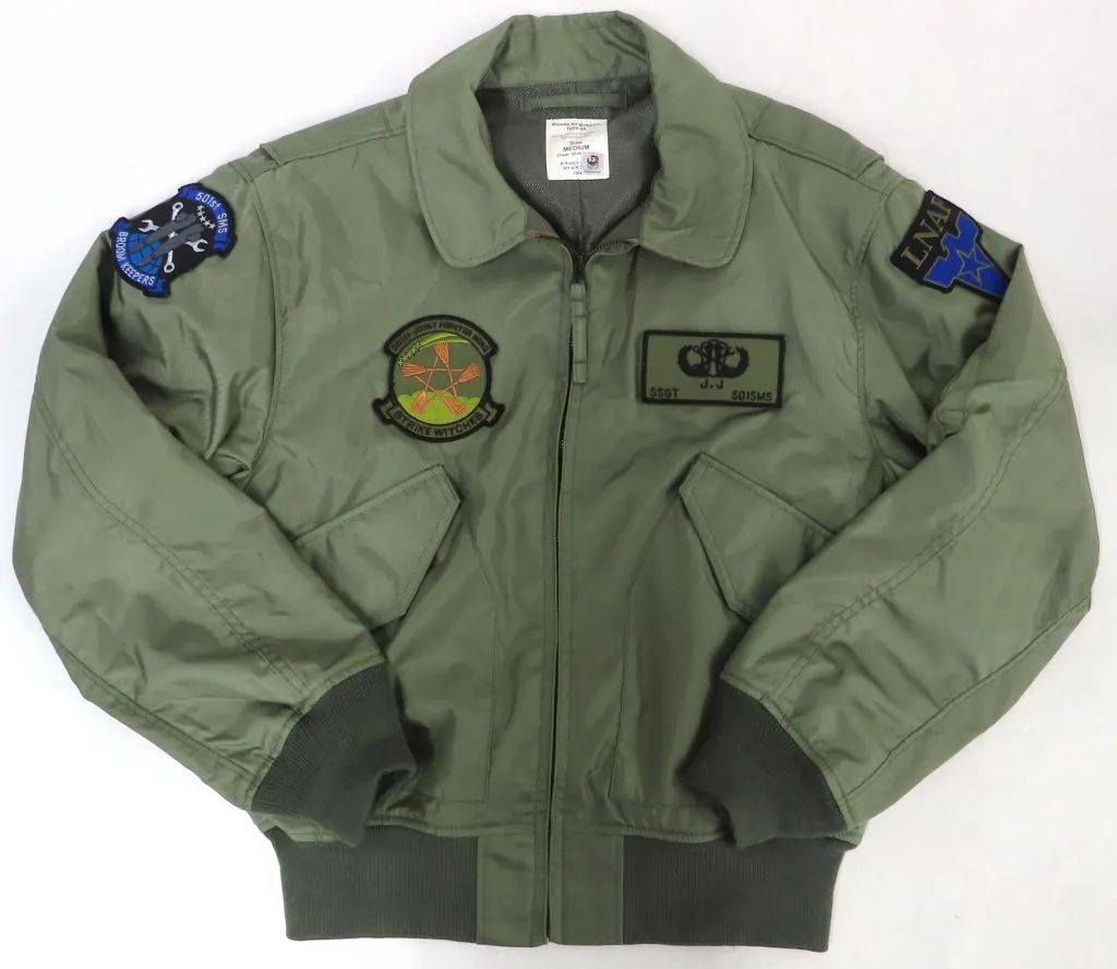 【中古】アウターウェア 第501統合戦闘航空団 BB-20グランドクルージャケット(ODサブデュードVer.) 501stSMS仕様 カーキ Mサイズ 「ストライクウィッチーズ」