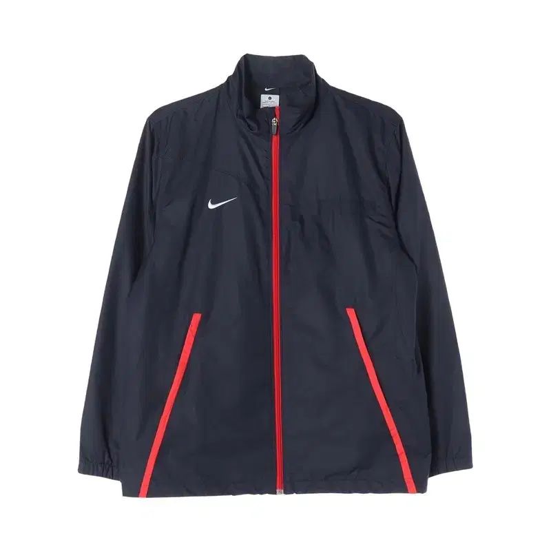 ナイキ (MEN - L) ポリ スウッシュ ロゴ ジップアップ ウィンドブレーカー