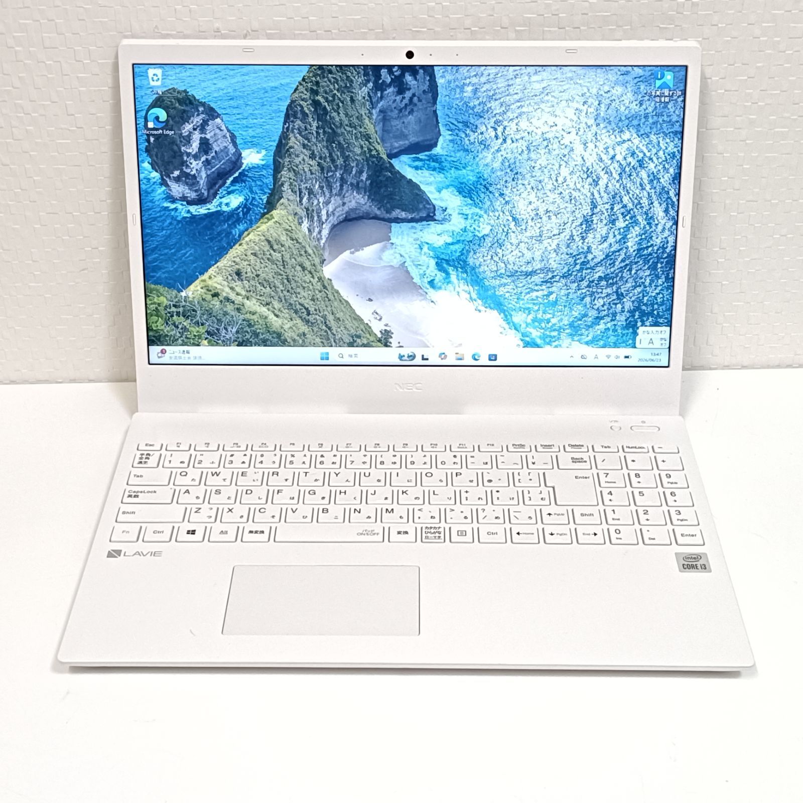 NEC LAVIE N15 Win11 SSD256GB Core i3 - メルカリ