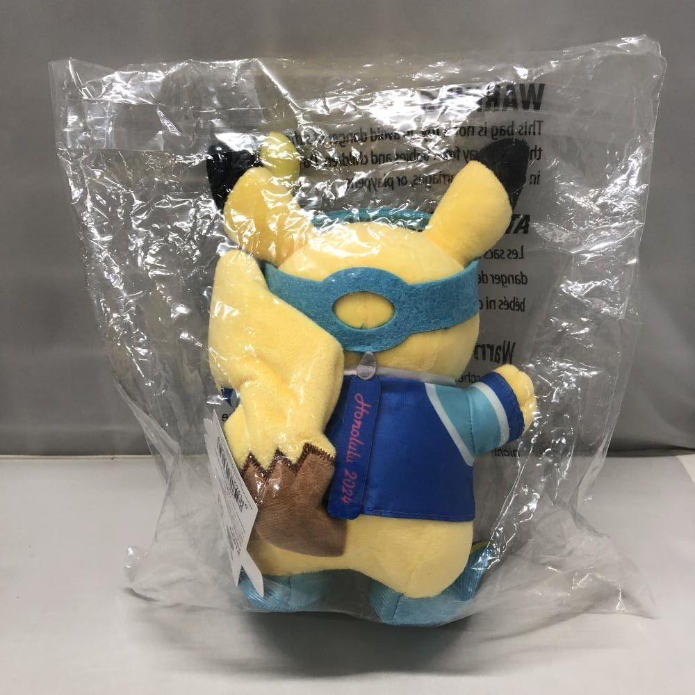 中古】ポケモン WCS2024 Honolulu 限定 ピカチュウ ぬいぐるみ 