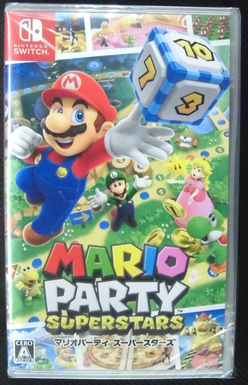 定番ソフト Nintendo Switch 新品ソフト マリオパーティ スーパー
