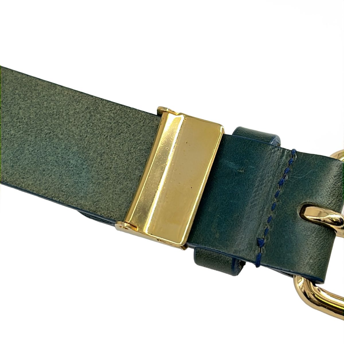 美品Vivienne Westwood Love ベルト　グリーン　緑　ブラウン Vivienne Westwood / ヴィヴィアンウエストウッド | オーブ レザー