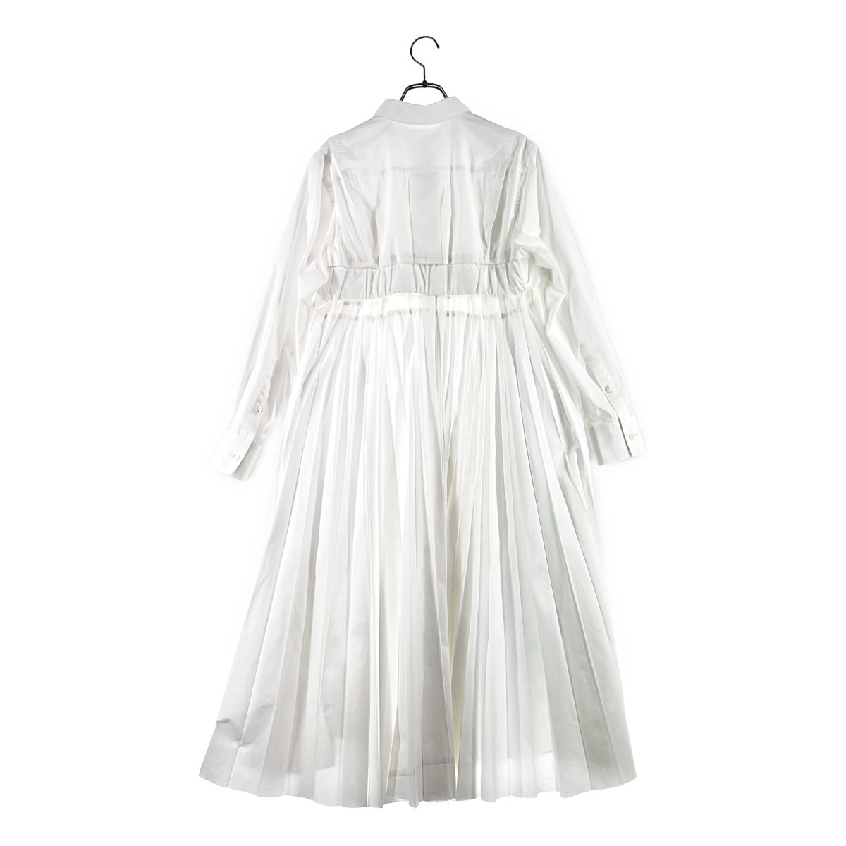 sacai / サカイ | 2022AW | Cotton Poplin Dress / オーバーシルエット
