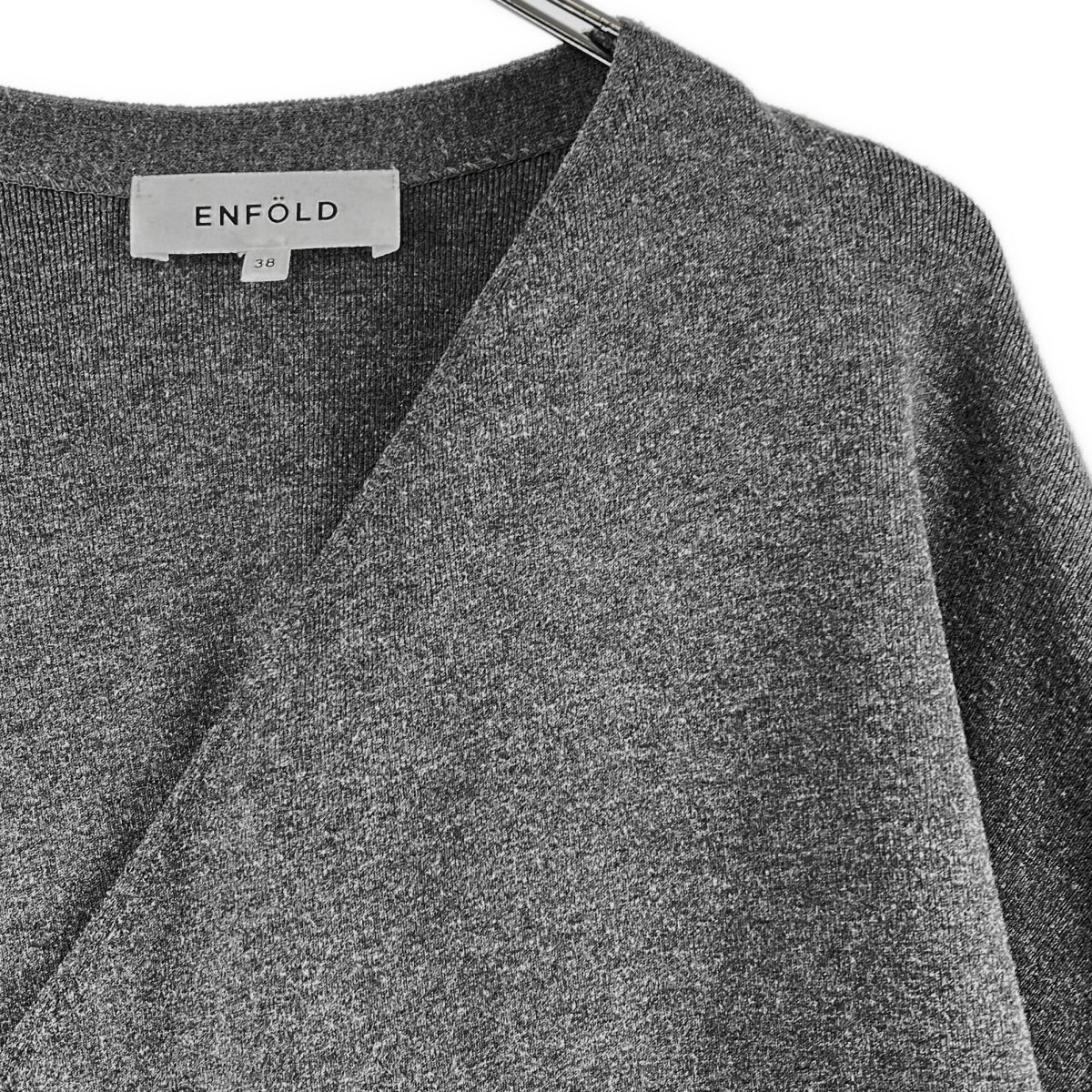 ENFOLD / エンフォルド | 2025SS | NO-COLLAR CARDIGAN ノーカラー