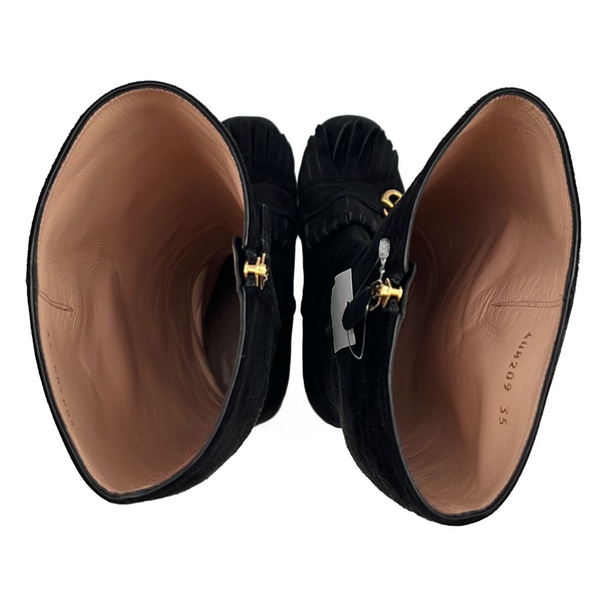 GUCCI / グッチ | GGマーモント スエード ロングブーツ | 35