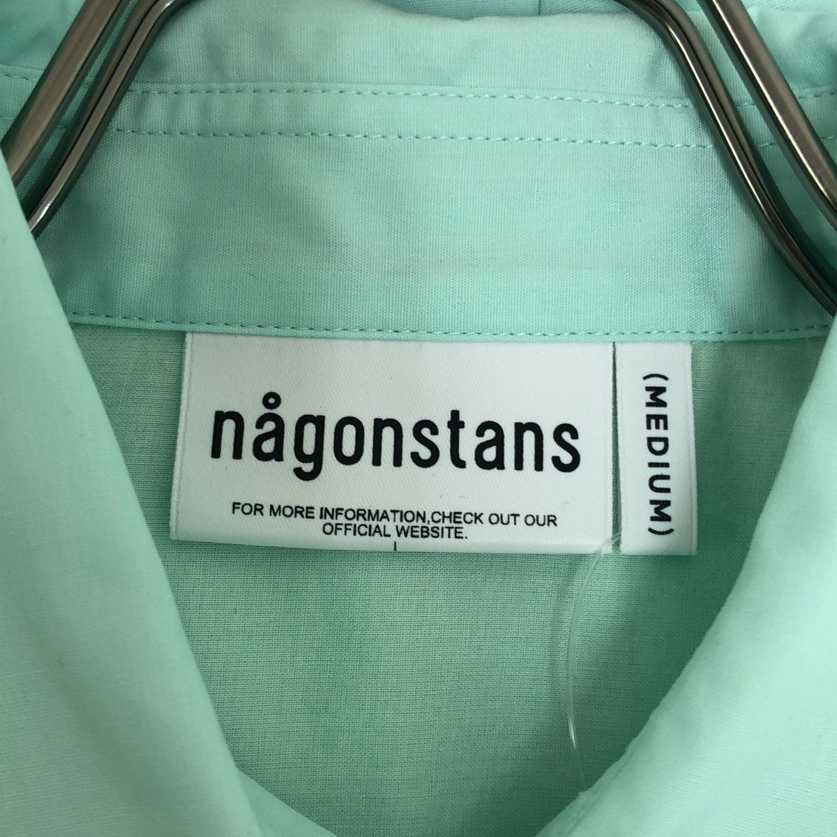 nagonstans / ナゴンスタンス | 2024AW | ソフトブロード バイカラー