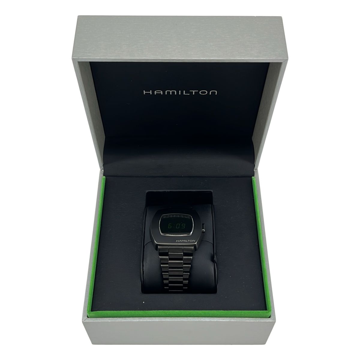 【美品】  HAMILTON / ハミルトン | PSR MATRIX マトリックス レザレクション 腕時計 | ブラック | メンズ 美品】 HAMILTON / ハミルトン | PSR MATRIX マトリックス