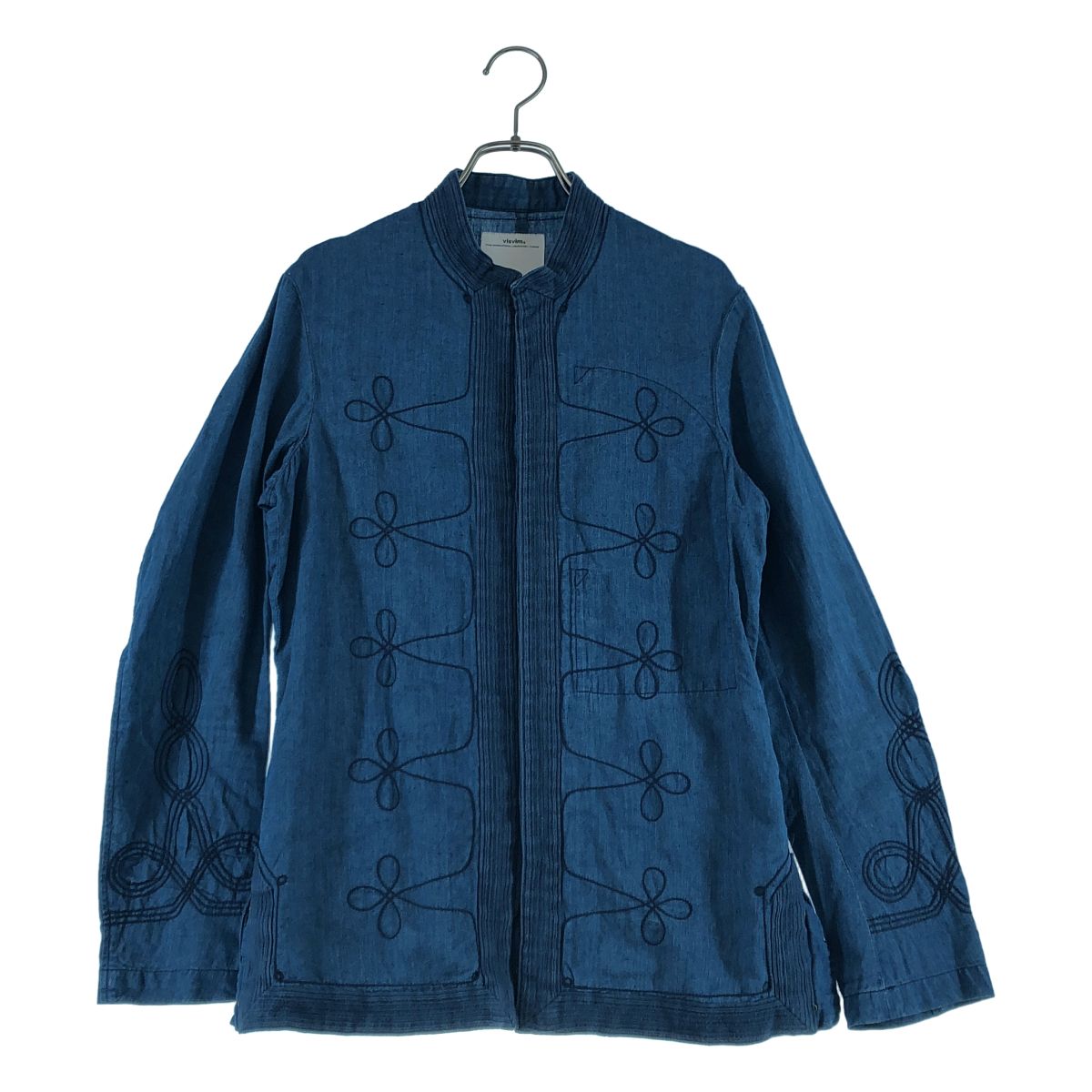 visvim / ビズビム | WHITE OWL CHAMBRAY (LUXSIC) BLUE-2 / ホワイトオウルシャンブレーシャツ | 1 | インディゴ | メンズ