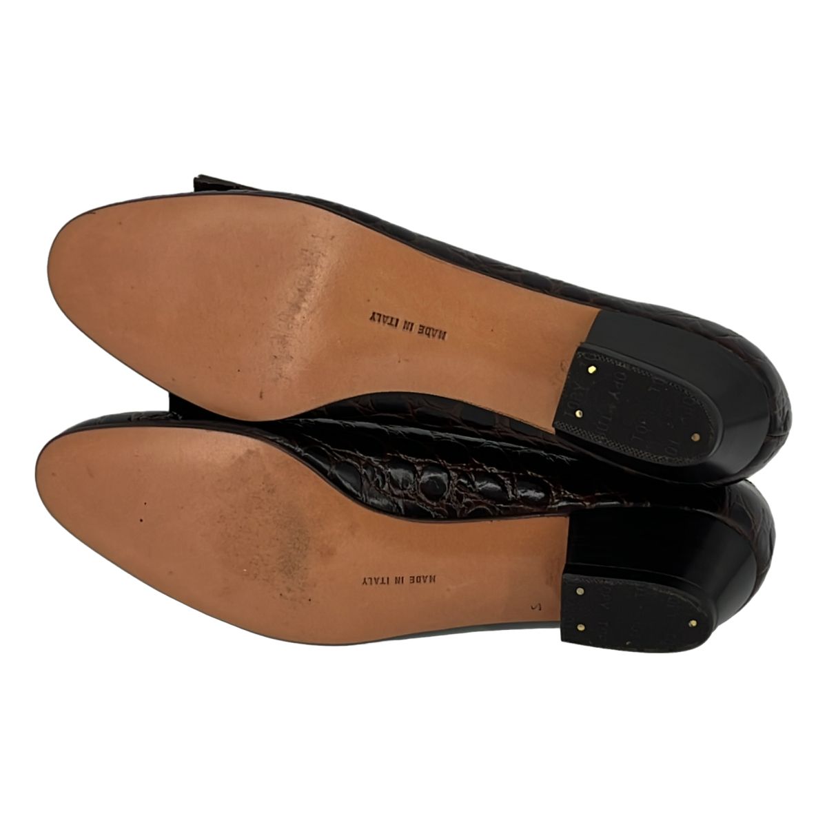 美品】 Salvatore Ferragamo / サルヴァトーレフェラガモ | クロコ型