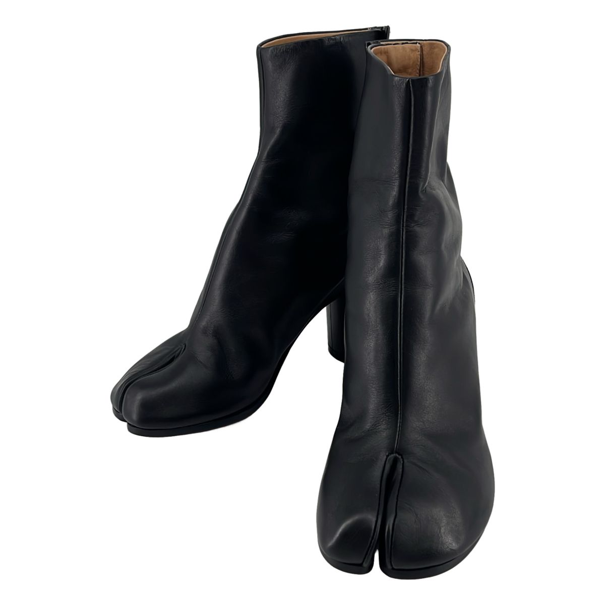 【美品】 Maison Margiela / メゾンマルジェラ | TABI レザー アンクルブーツ | 36 | ブラック | レディース