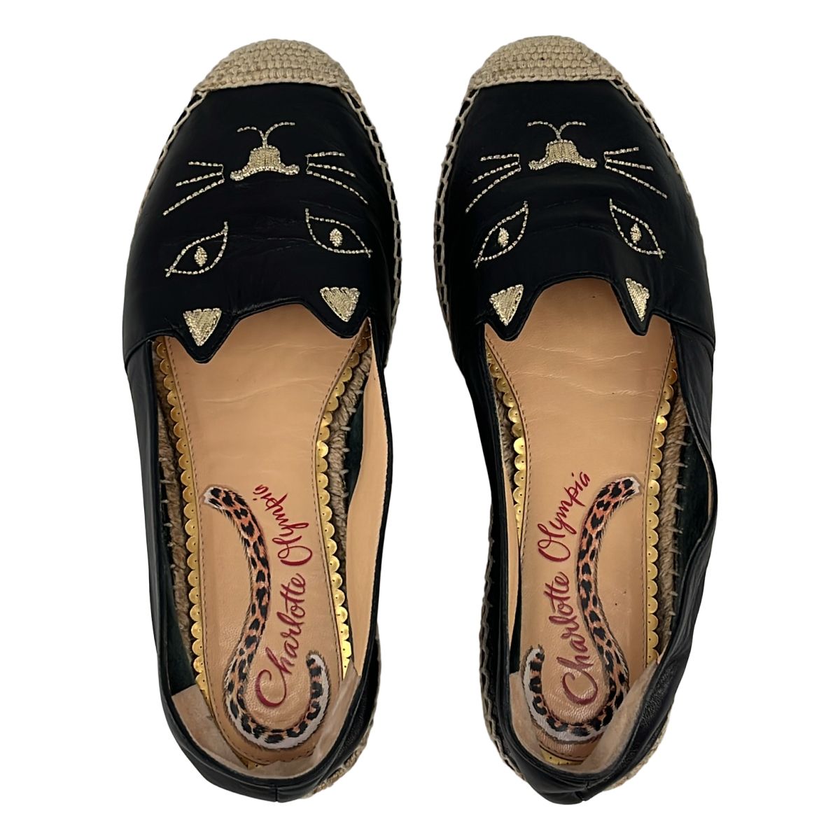 Charlotte Olympia / シャーロットオリンピア | レザー キャット エン