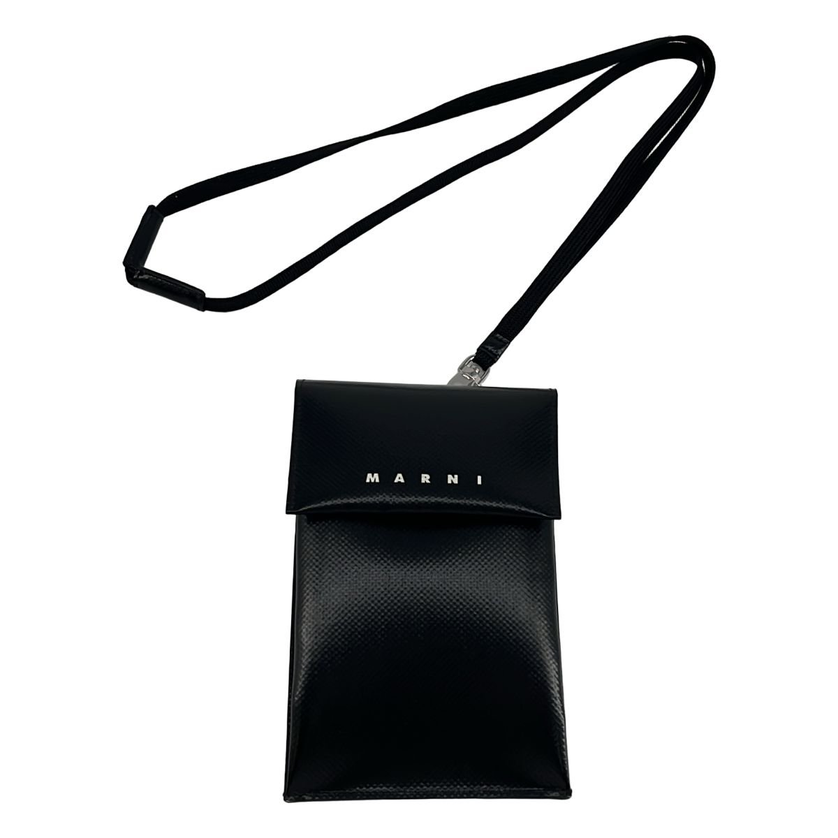 美品】 MARNI / マルニ | ロゴ フォンケース ショルダーバッグ