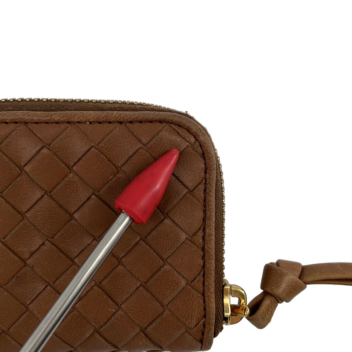 極美品】BOTTEGA VENETA ボッテガヴェネタ イントレチャート カード