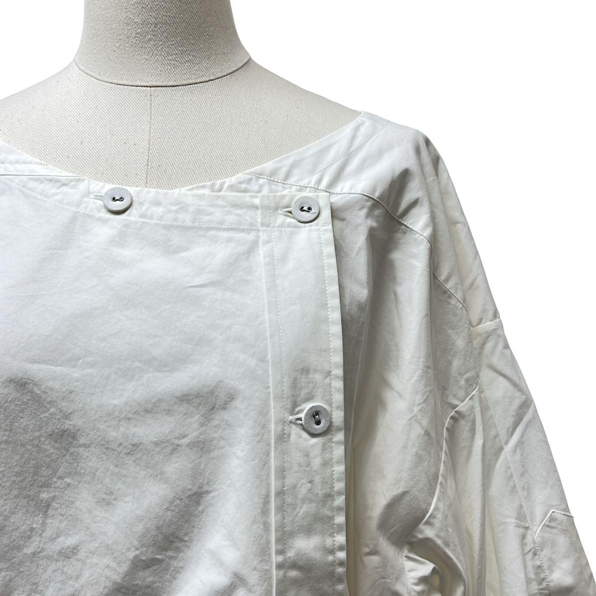 MARINA YEE / マリナイー | 2019SS | MY SHIRT アシンメトリーシャツ 