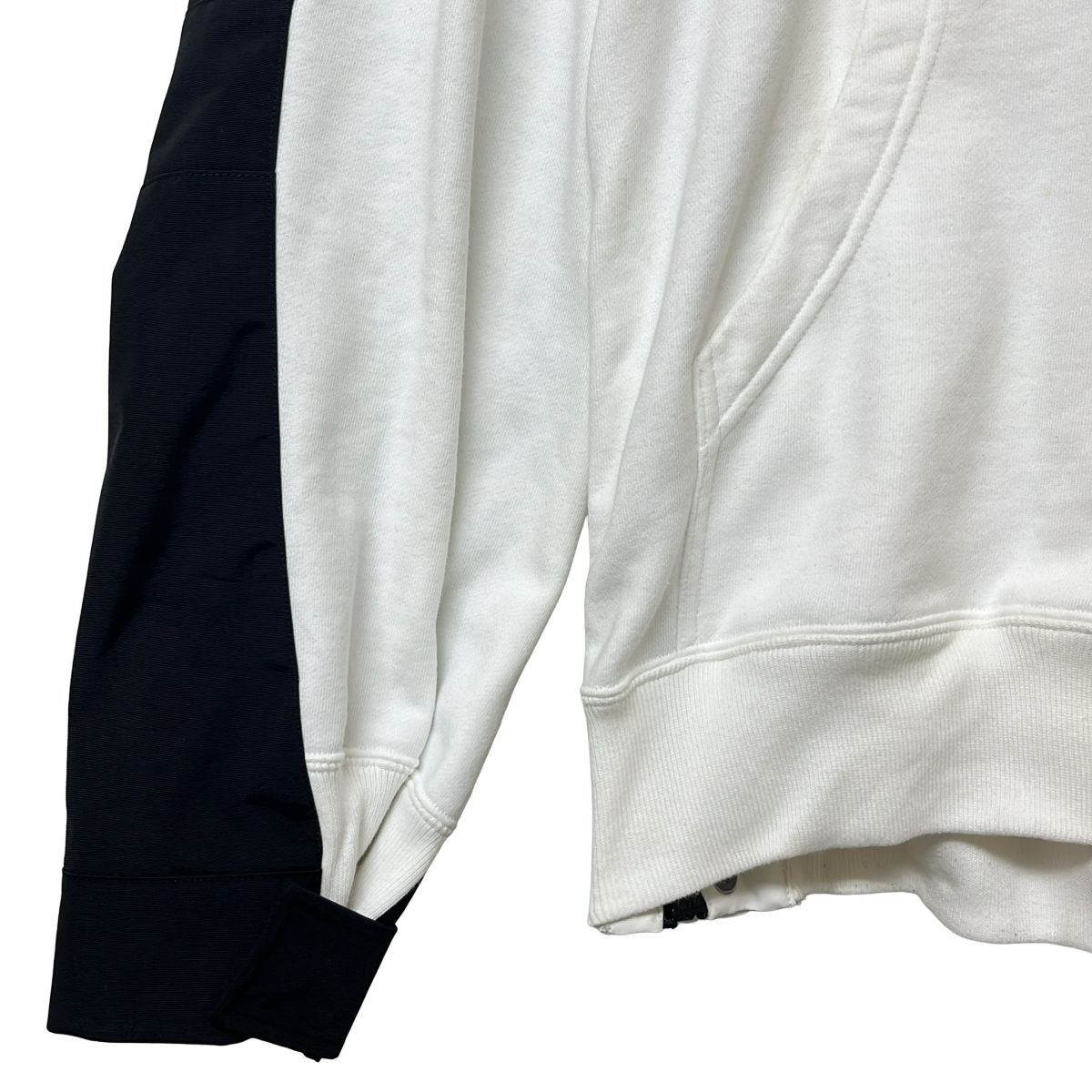 sacai / サカイ | ×THE NORTH FACE / ラバーロゴ 切替 プルオーバー