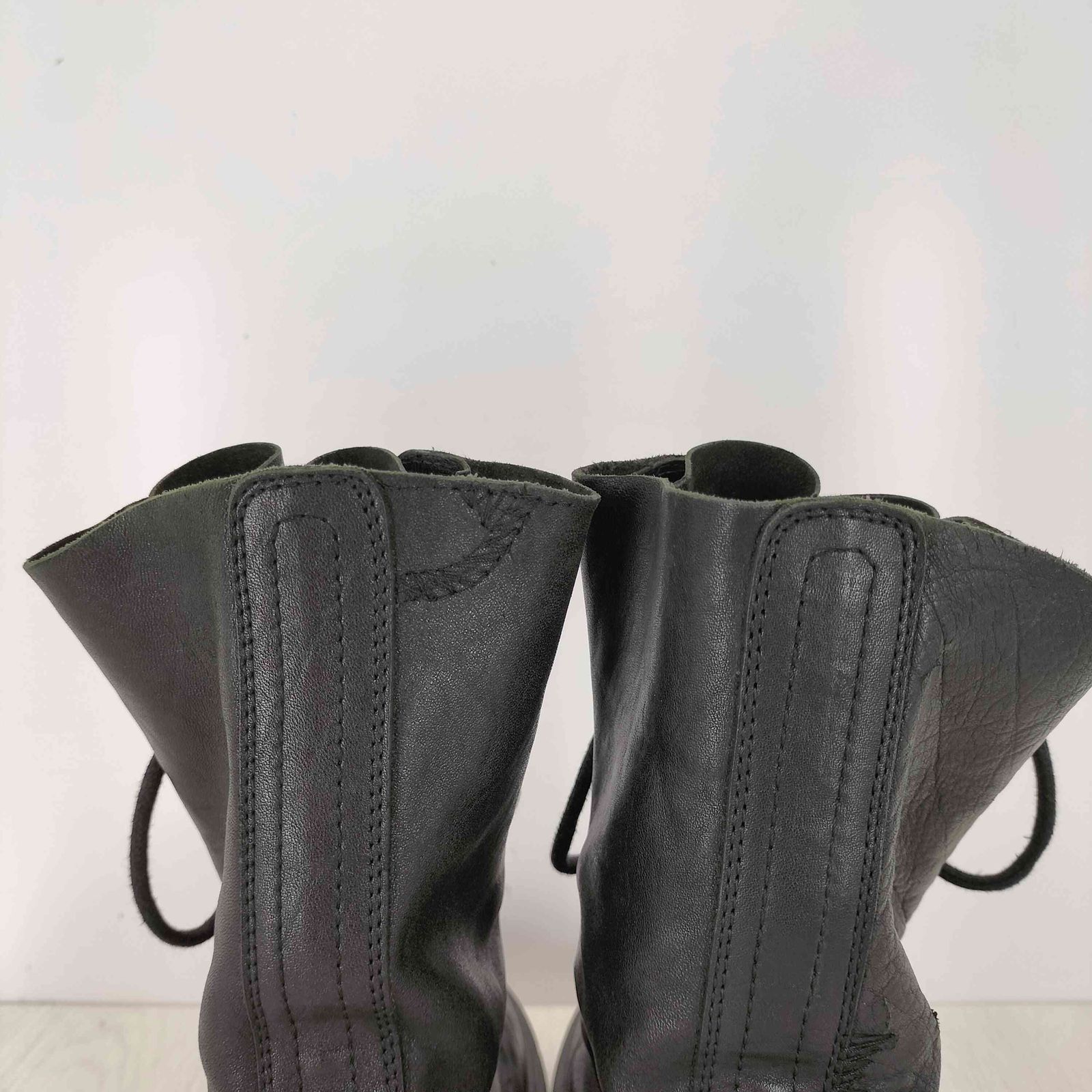 アンドゥムルメステール Ann DEMEULEMEESTER レースアップ レザー